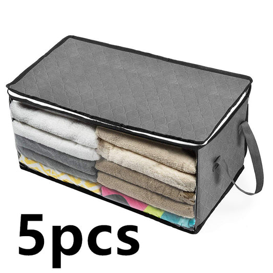 Foldable non-woven storage box