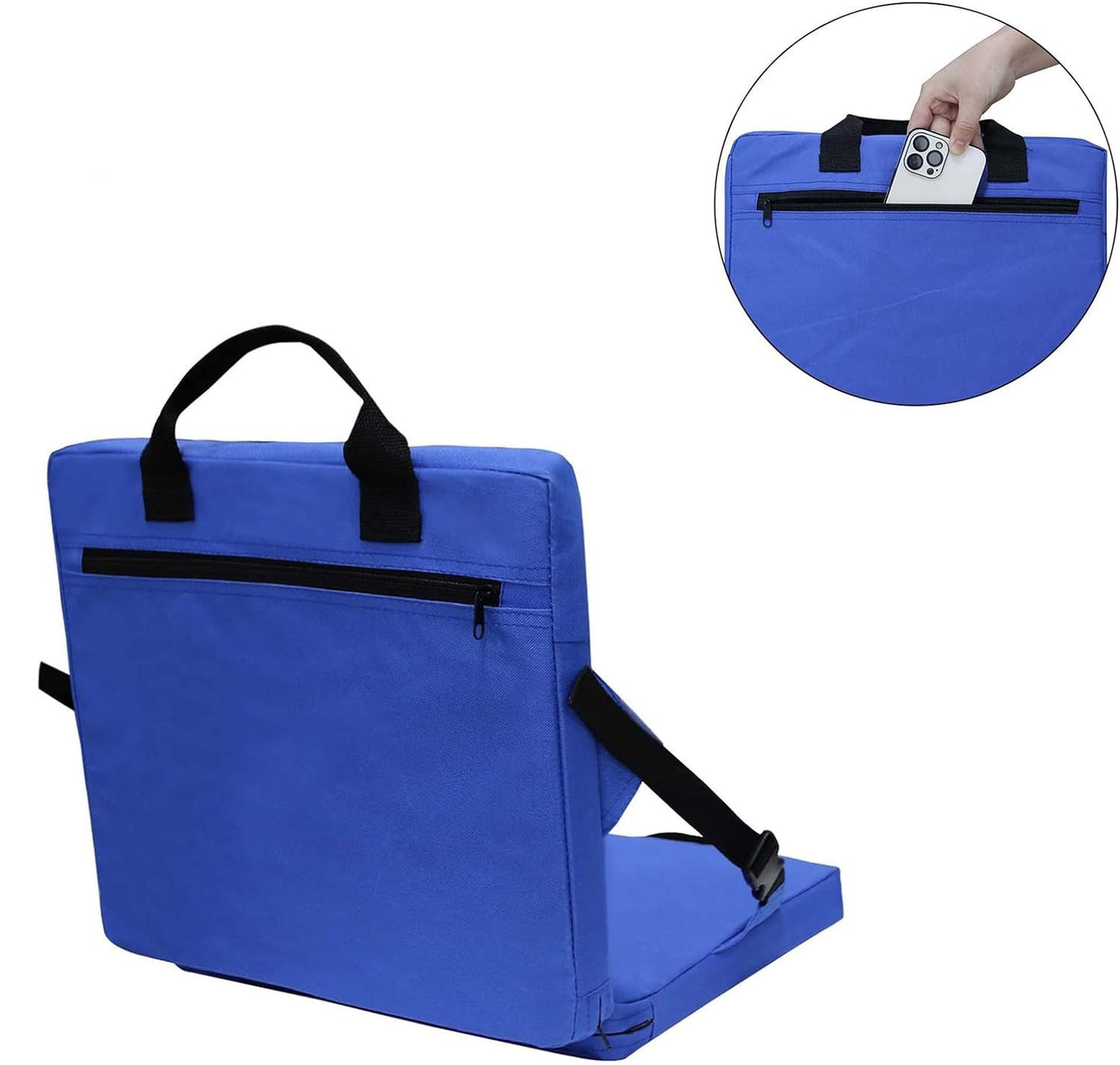 Outdoor Portable Folding Seat Cushion For Stadium Seating