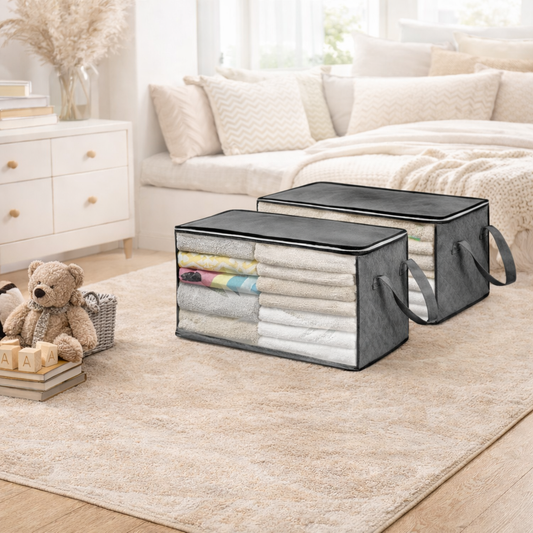 Hopfällbar förvaringslåda