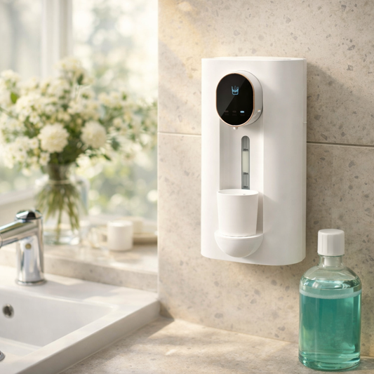 Automatisk munsköljdispenser